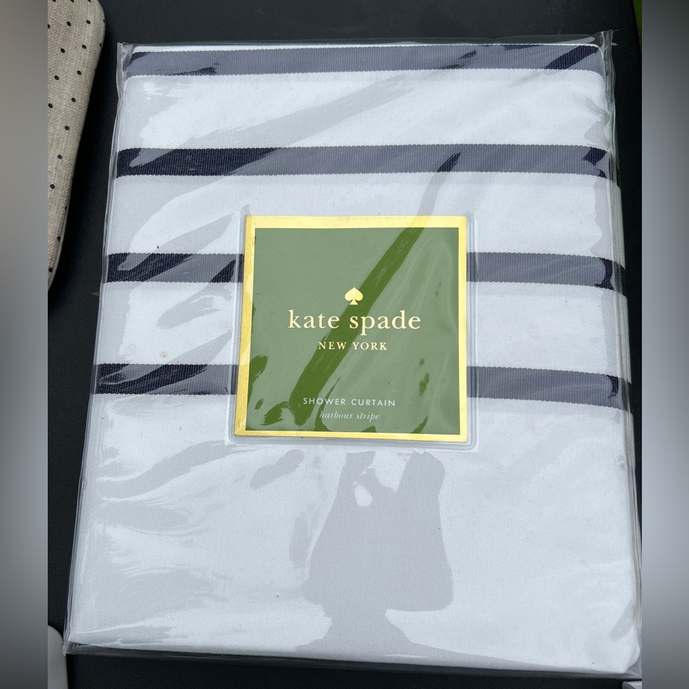 Kate Spade Shower Curtain NWT